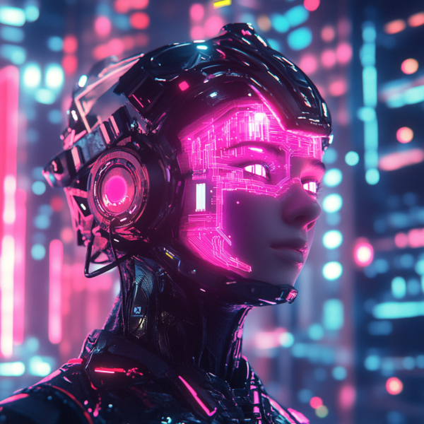 Futuristic AI-Generated Avatars | Cyberpunk & Sci-Fi NFT Art - Image 4