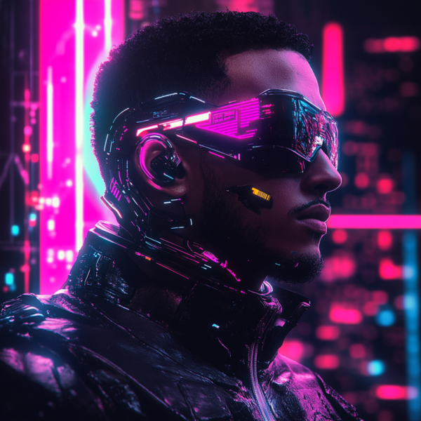 Futuristic AI-Generated Avatars | Cyberpunk & Sci-Fi NFT Art - Image 6